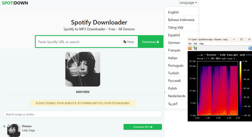 Spotidown