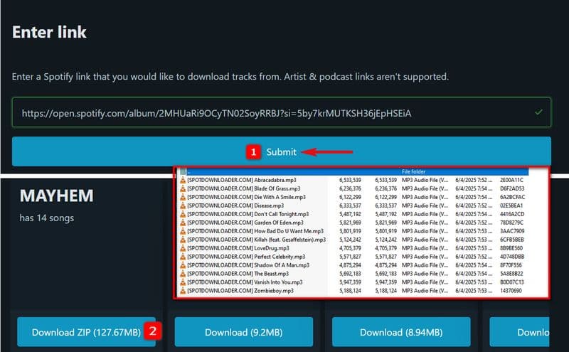 spotify downloader download playlist
