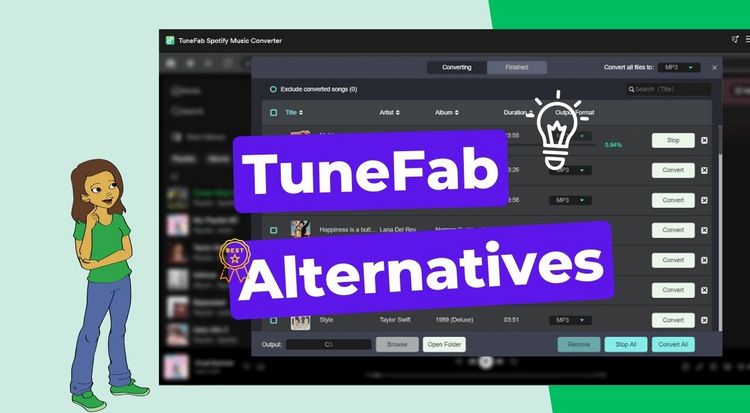 TuneFab Spotify Music Converter alternatives