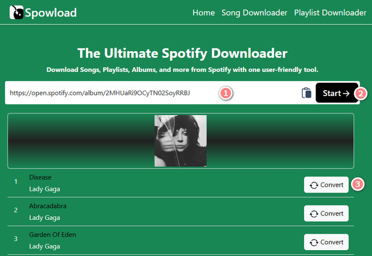 Spowload spotify downloader