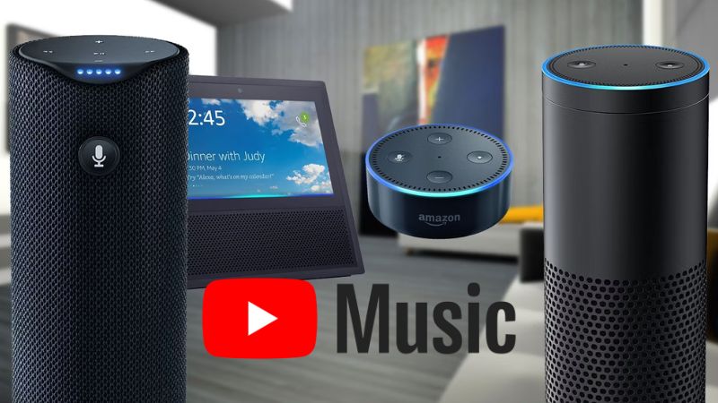 youtube music on amazon echo devices