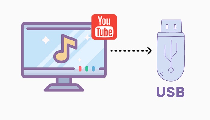 how to download youtube music to usb drive
