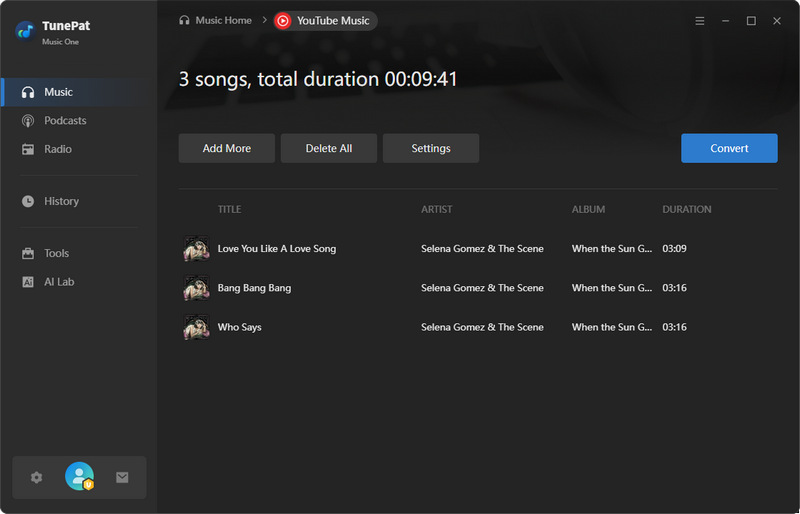 convert music from youtube to mac