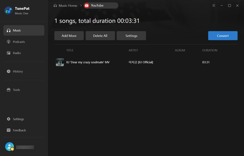 convert youtube video to flac