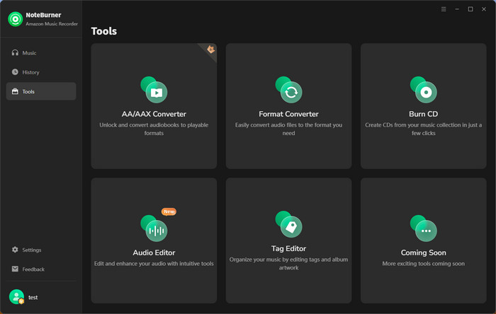noteburner audio tools