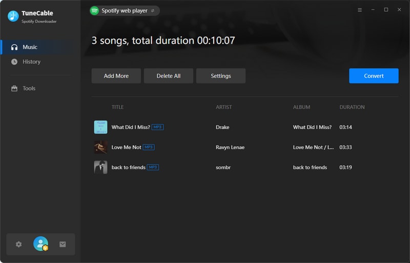 convert spotify songs to mp3