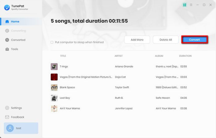 convert multiple spotify playlists