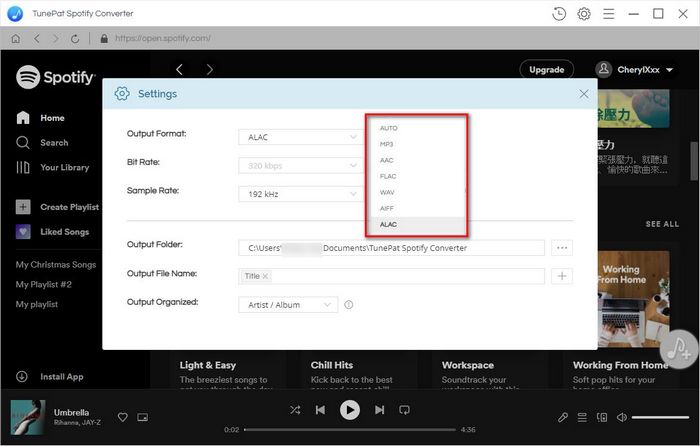 download spotify songs as alac files
