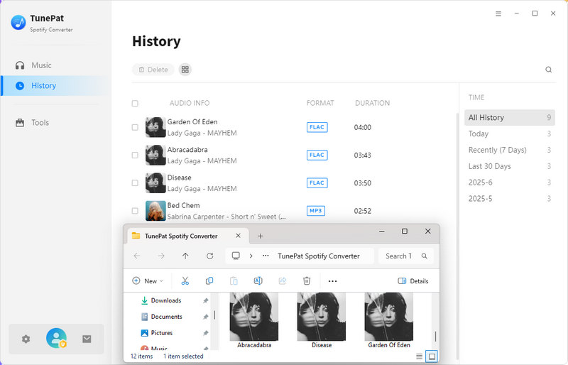 spotify local files