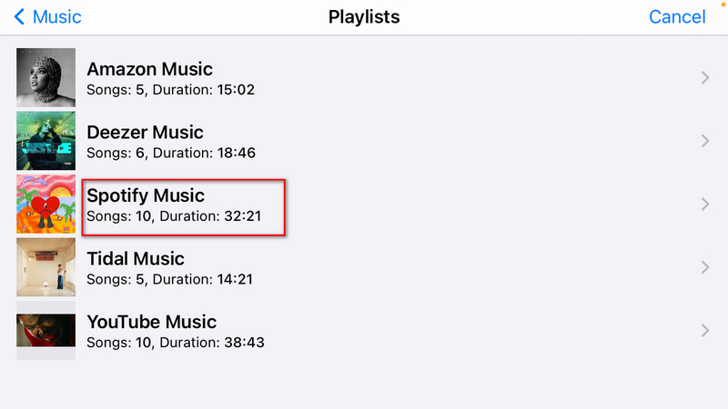 import spotify music to garageband