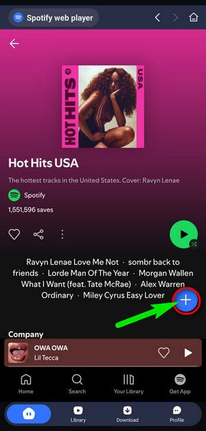 add spotify songs to download