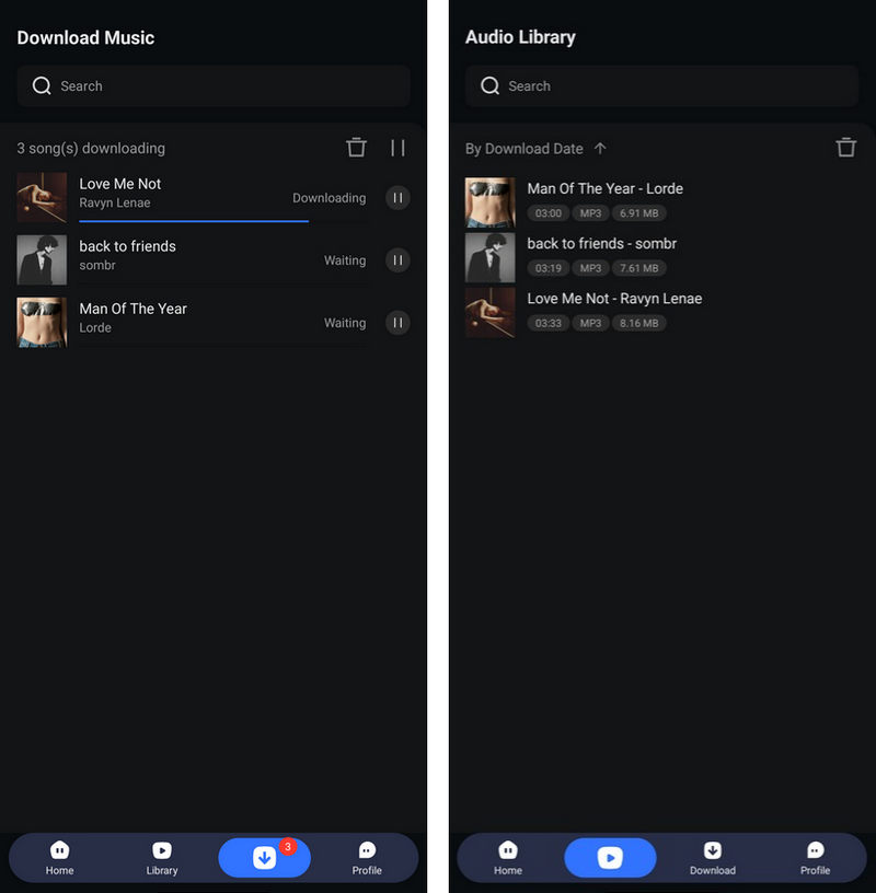 descargar música de Spotify en Android