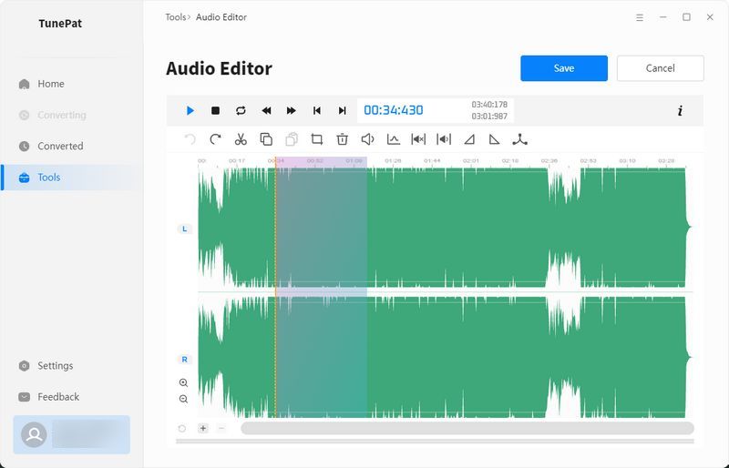 audio editor