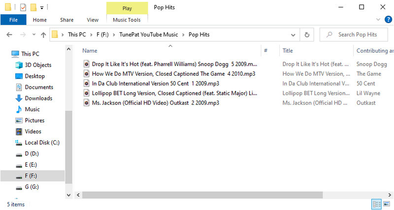 convert youtube music to mp3 local files 