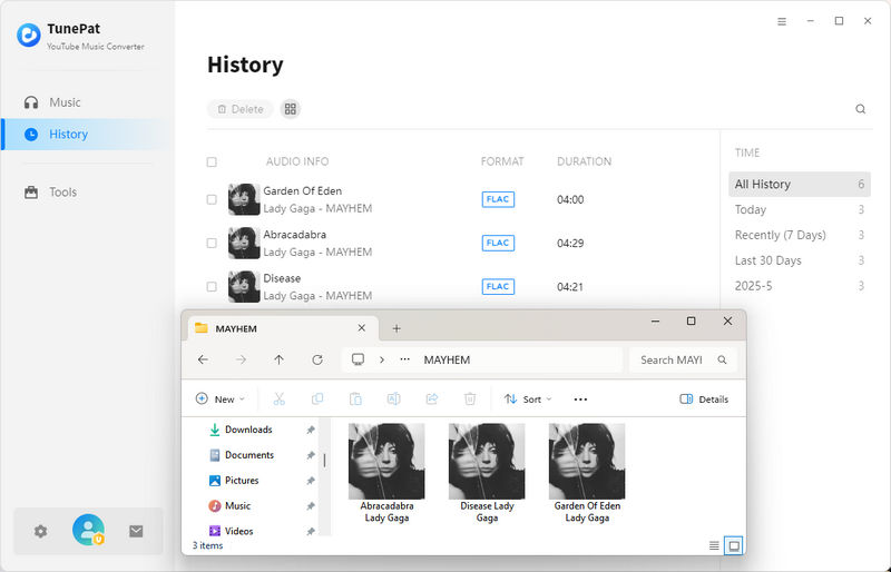 Forever Playback of FLAC YouTube Music