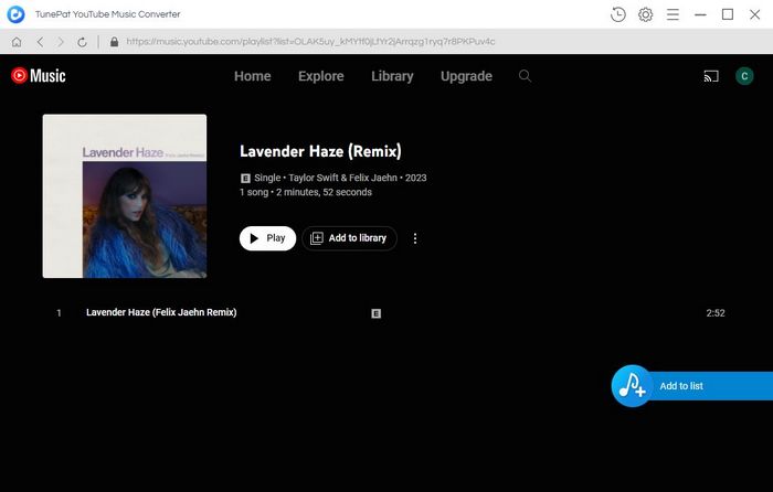 download YouTube Music to mp3