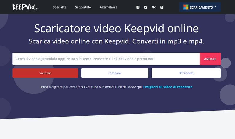 Keepvid Online Video Downloader