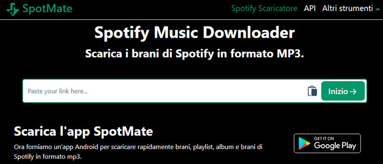 SpotMate Spotify Playlist Downloader