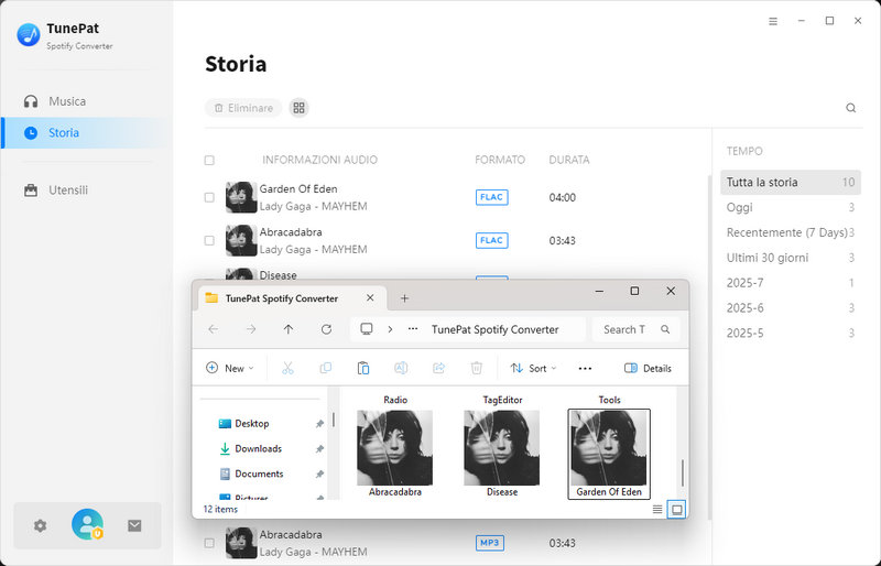 Convertire canzoni di Spotify in FLAC