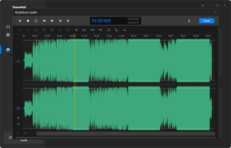 Redattore audio