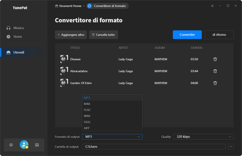 Convertitore di formato