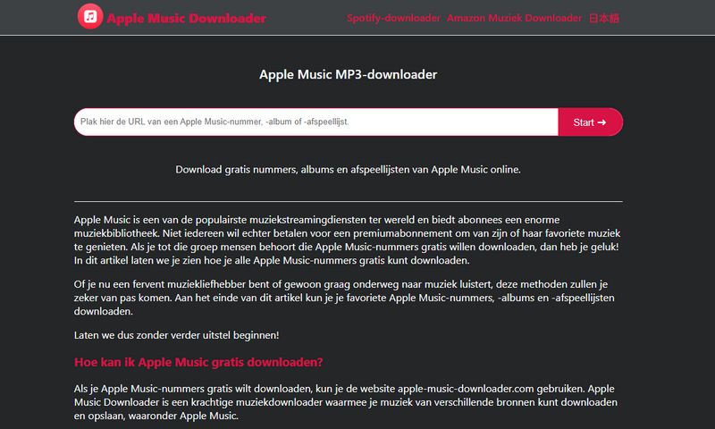 Apple Music downloaden met Apple Music Downloader