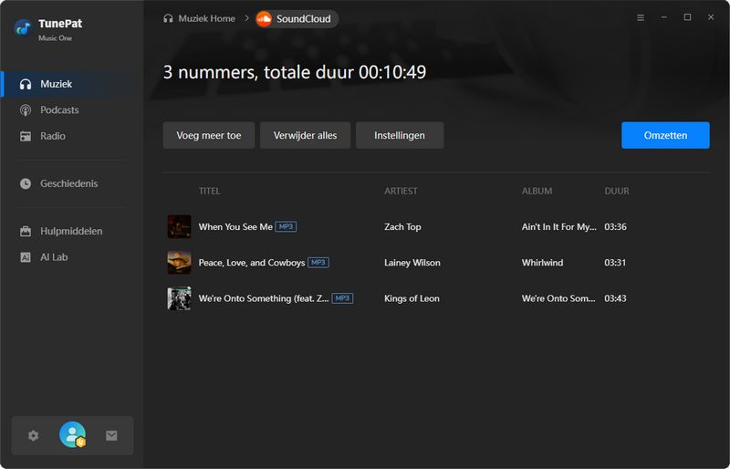 SoundCloud Muziek Converteren