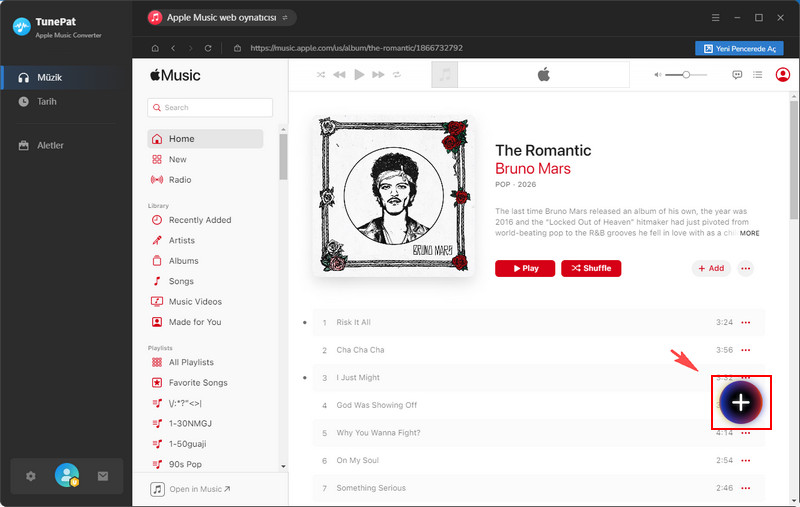 mavi düğmeye tıklayın